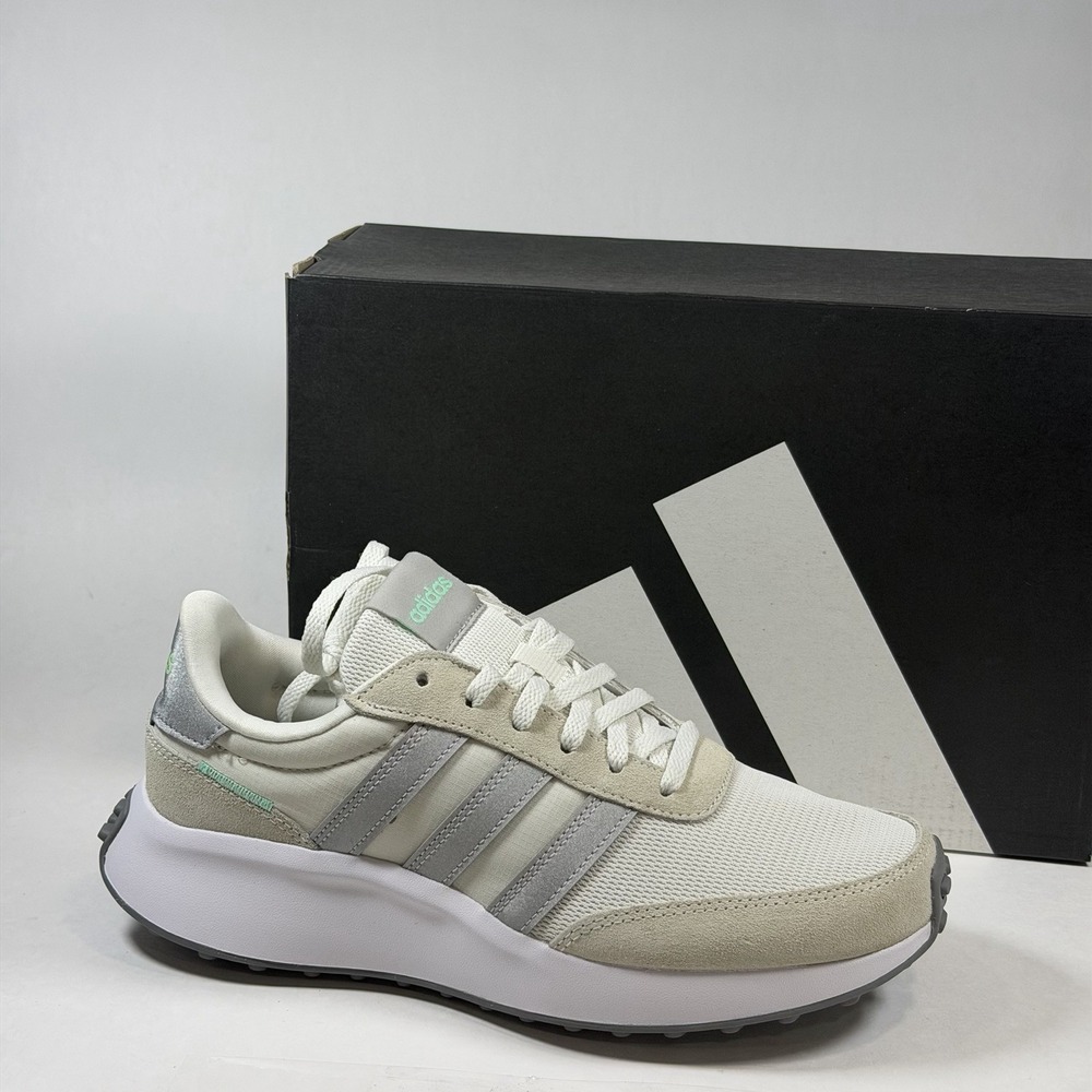 Adidas Size-5.5 Run 70s White Women's Running Shoes Athletic Sneakers Trainers